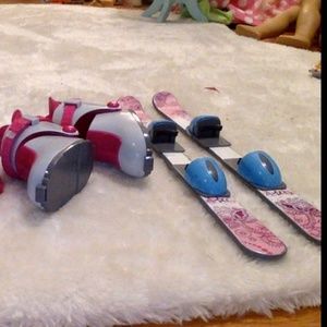 ski set without suit